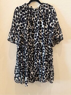 H&M Black and White Dress #P062